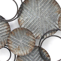 Galvanized Plates Wall Décor