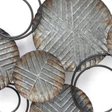 Galvanized Plates Wall Décor