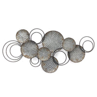 Galvanized Plates Wall Décor