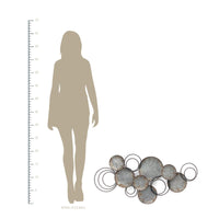 Galvanized Plates Wall Décor