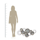Galvanized Plates Wall Décor