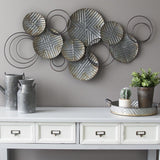 Galvanized Plates Wall Décor