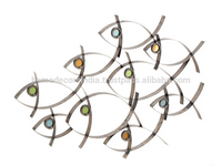 New Style High Quality Brass India Metallic wall decor rings