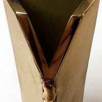 New Style High Quality metal vase rough weld vaza vaso giardino