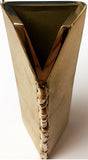 New Style High Quality metal vase rough weld vaza vaso giardino