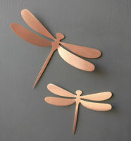 Metal Dragonflies | Wall Art | Dragonfly | Metal wall art | Brass Dragonfly | Nursery | Living Room wall art